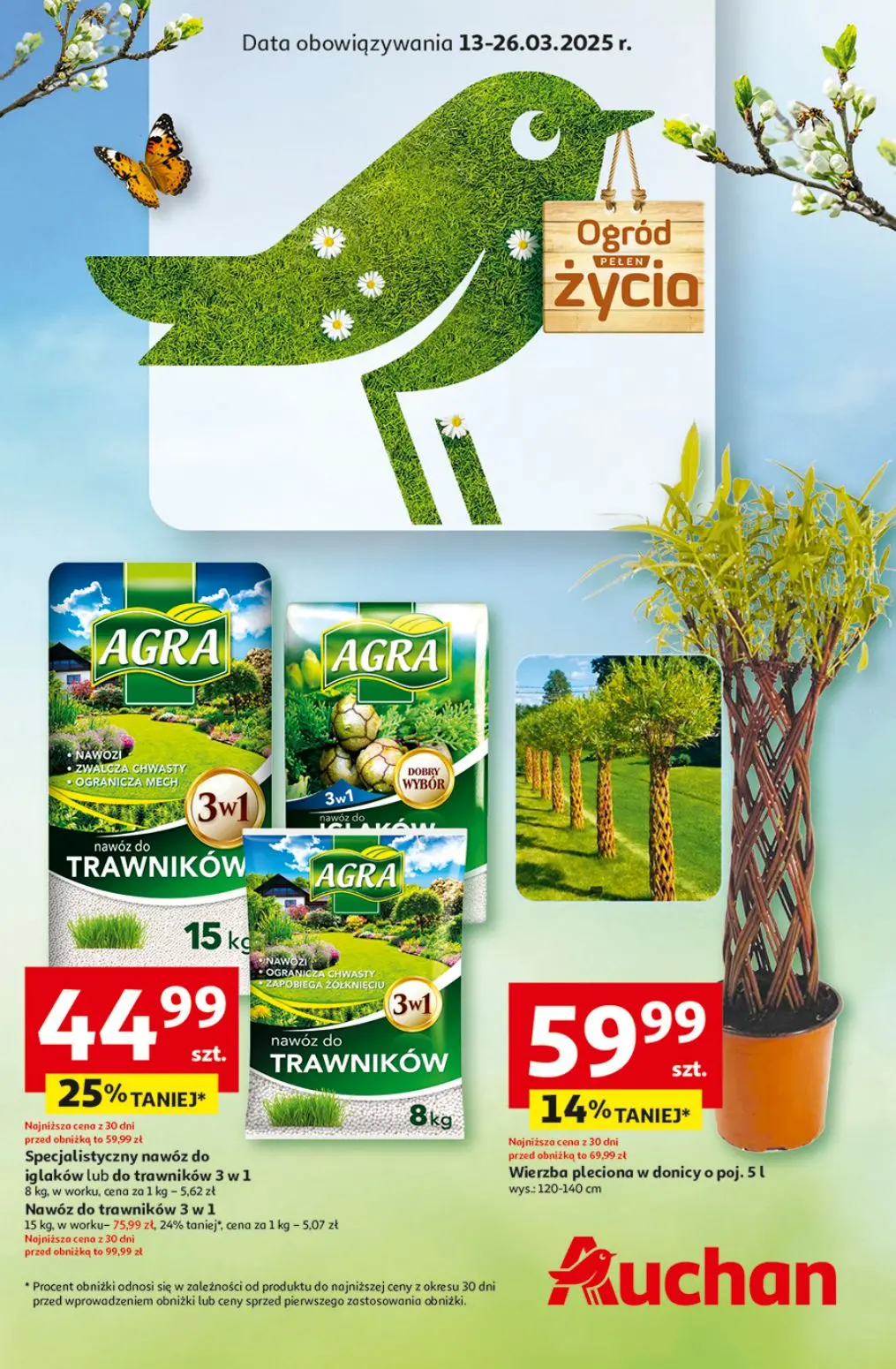 gazetka promocyjna Auchan Ogród pełen życia - Strona 1