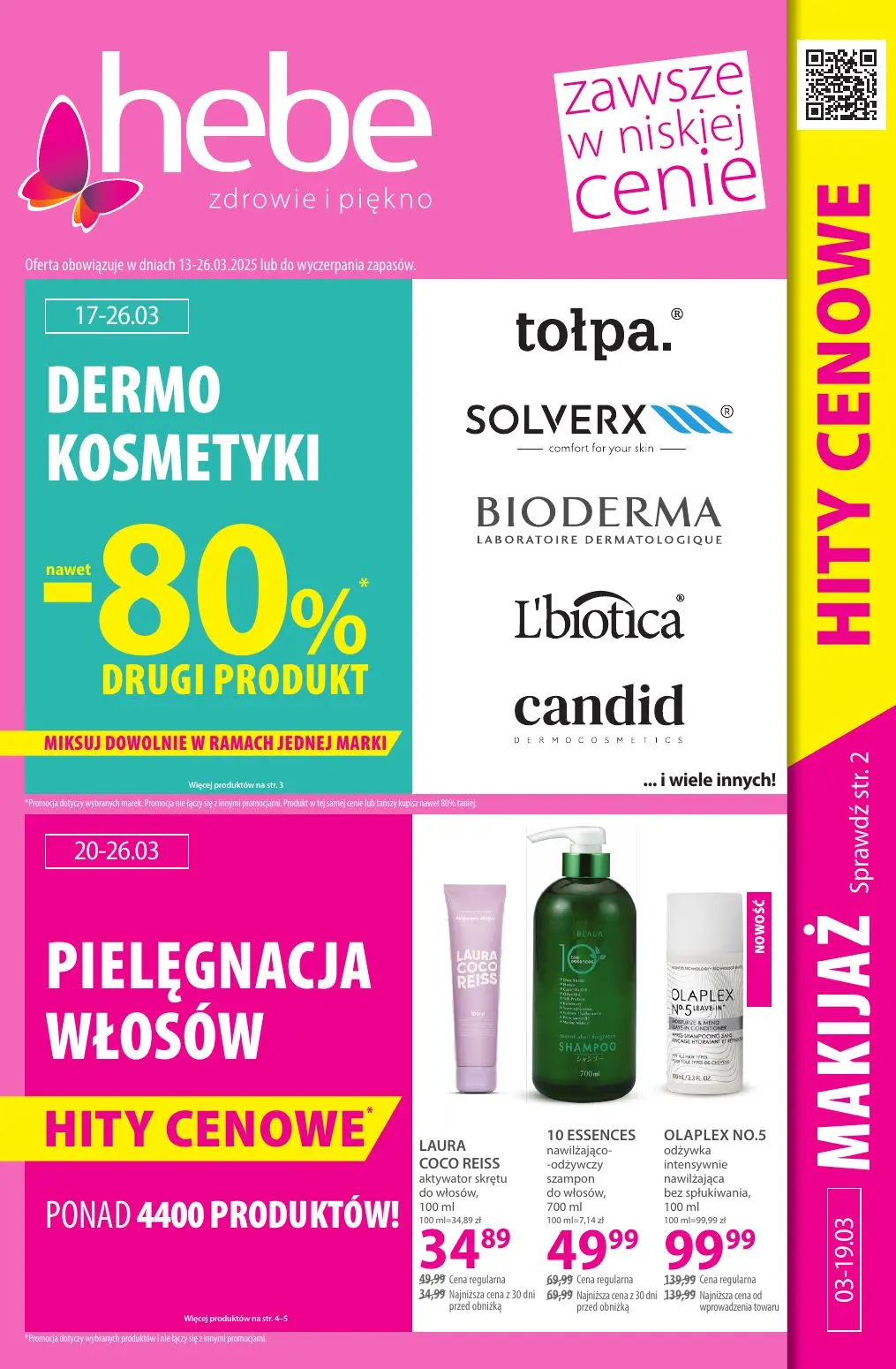gazetka promocyjna hebe Zawsze w niskiej cenie - Strona 1