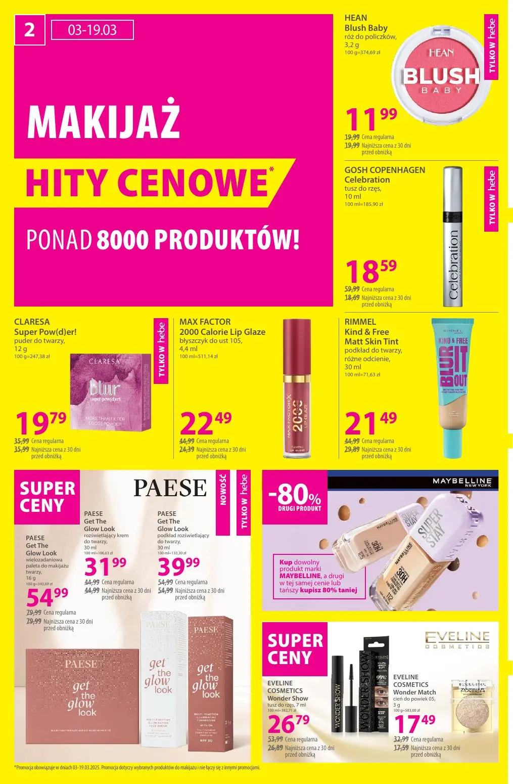 gazetka promocyjna hebe Zawsze w niskiej cenie - Strona 2