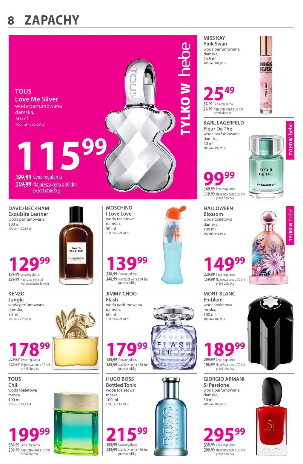 gazetka promocyjna hebe Zawsze w niskiej cenie - Strona 8