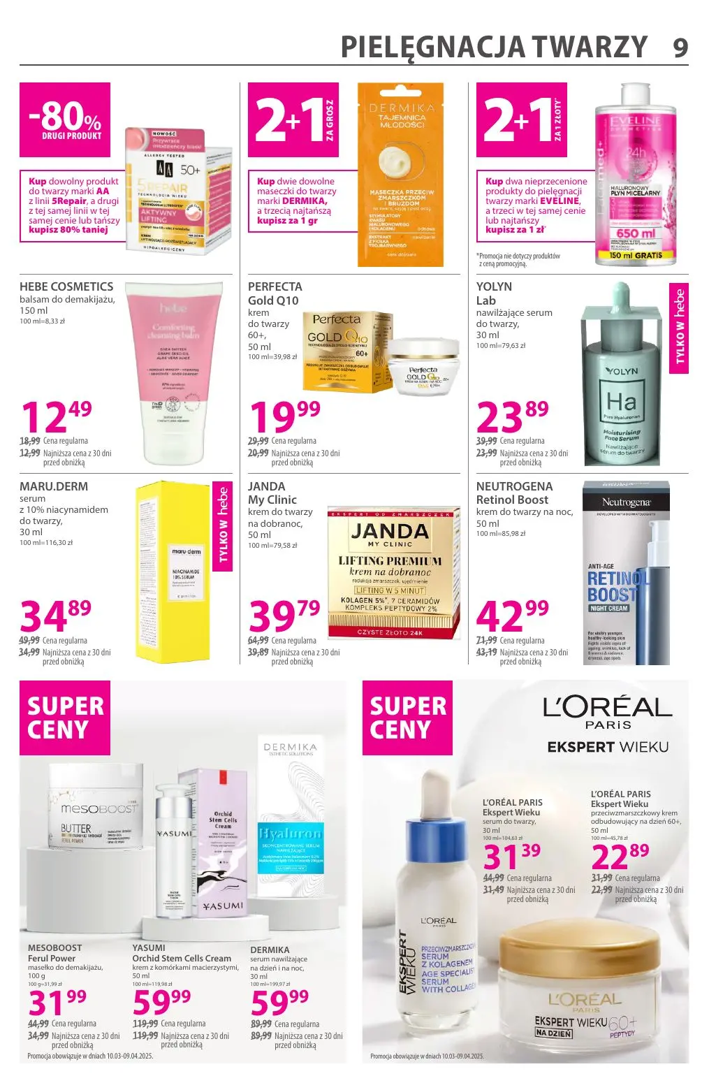 gazetka promocyjna hebe Zawsze w niskiej cenie - Strona 9