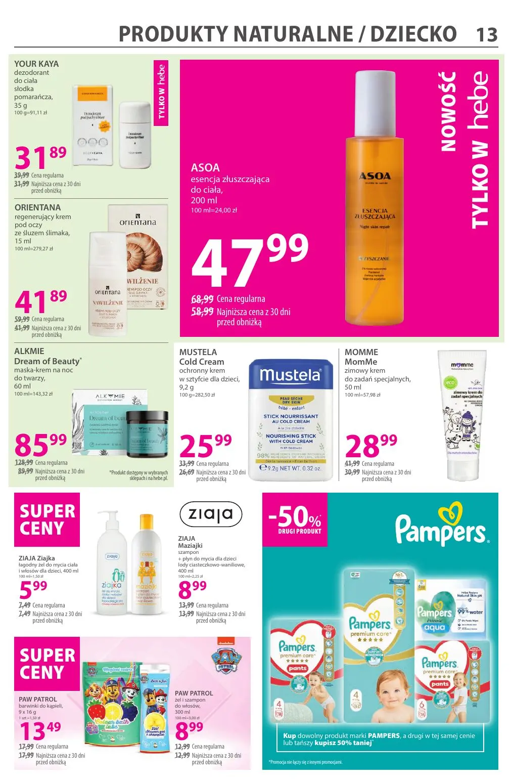 gazetka promocyjna hebe Zawsze w niskiej cenie - Strona 13