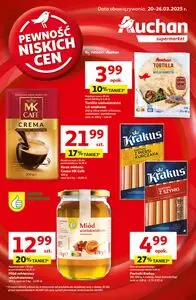 Gazetka promocyjna Auchan Supermarket, ważna od 2025-03-20 do 2025-03-26.