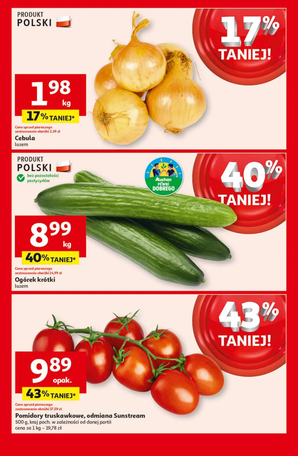 gazetka promocyjna Auchan Supermarket Pewność niskich cen - Strona 3