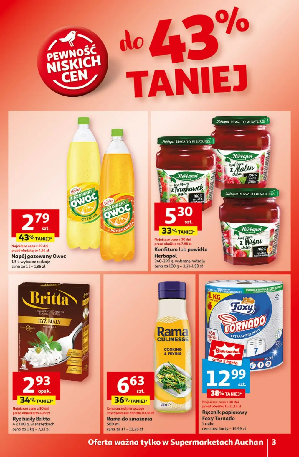 gazetka promocyjna Auchan Supermarket Pewność niskich cen - Strona 5