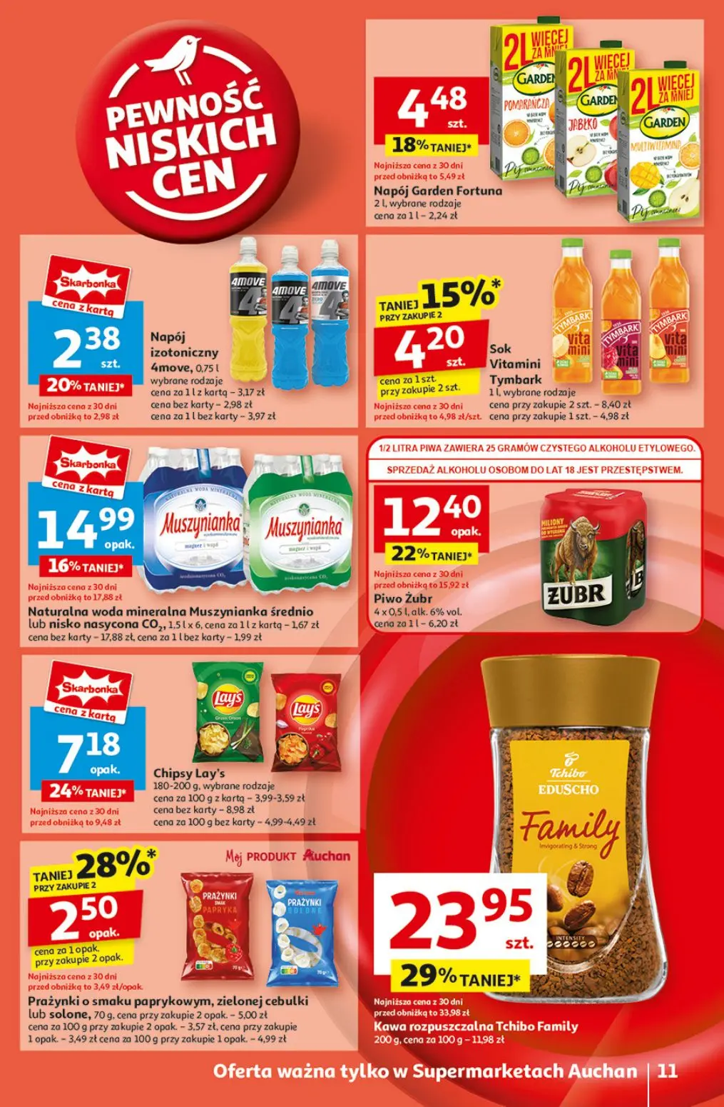 gazetka promocyjna Auchan Supermarket Pewność niskich cen - Strona 13