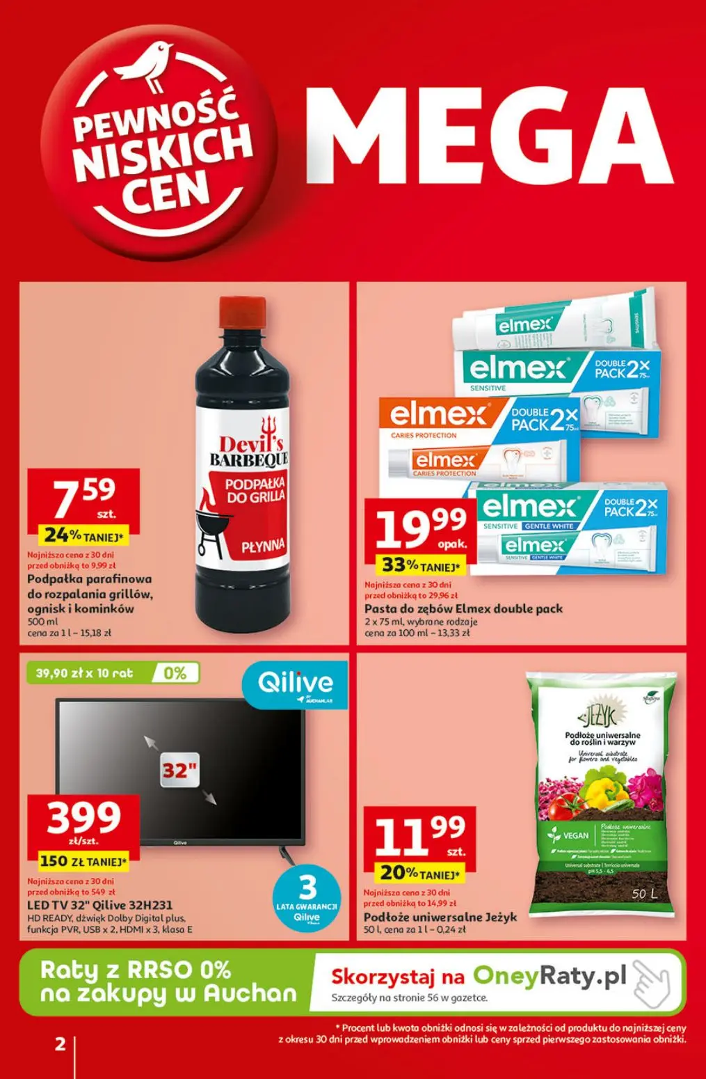 gazetka promocyjna Auchan Pewność niskich cen - Strona 2