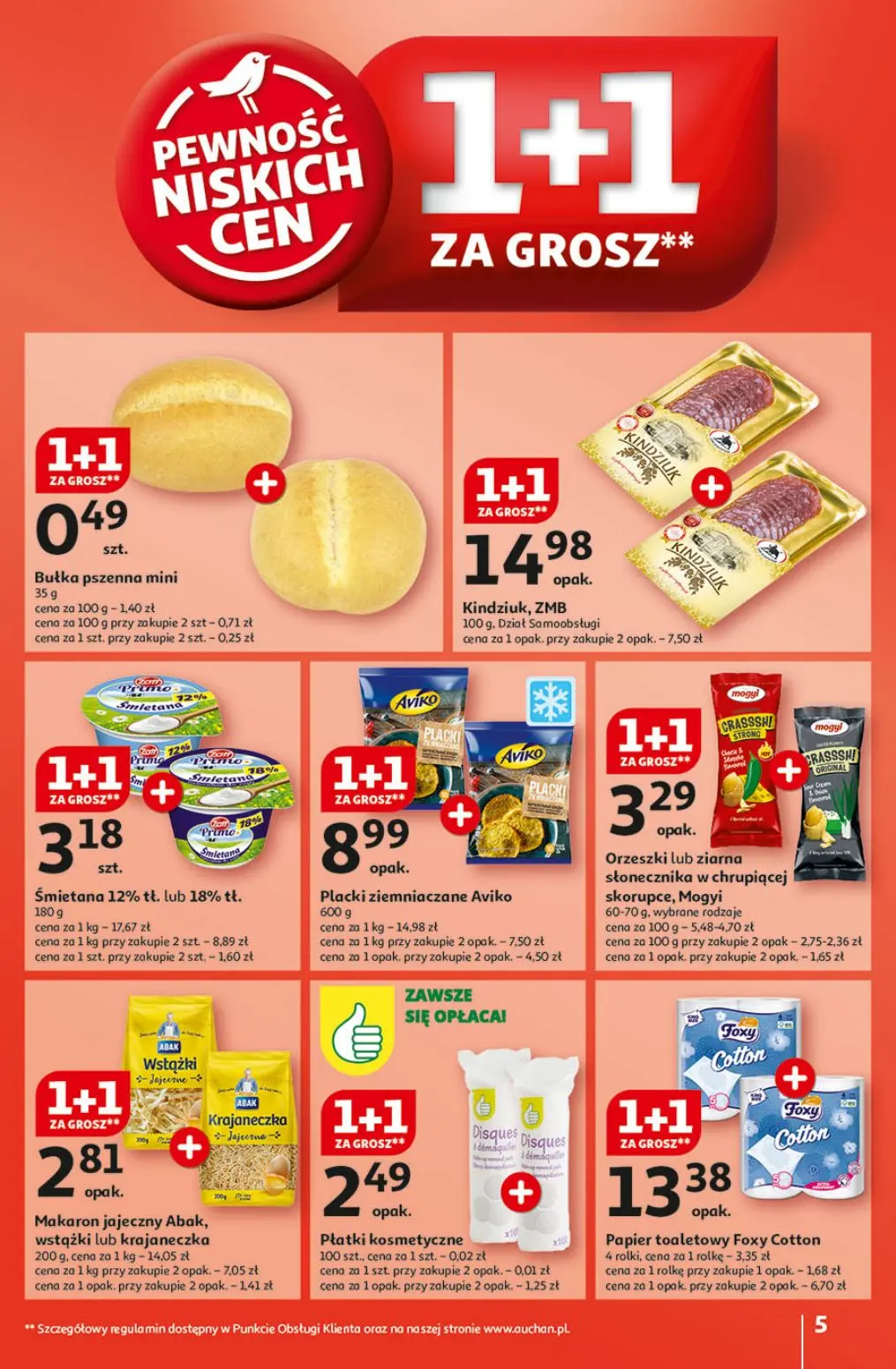 gazetka promocyjna Auchan Pewność niskich cen - Strona 5