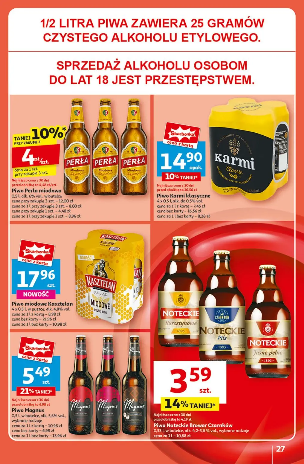 gazetka promocyjna Auchan Pewność niskich cen - Strona 29