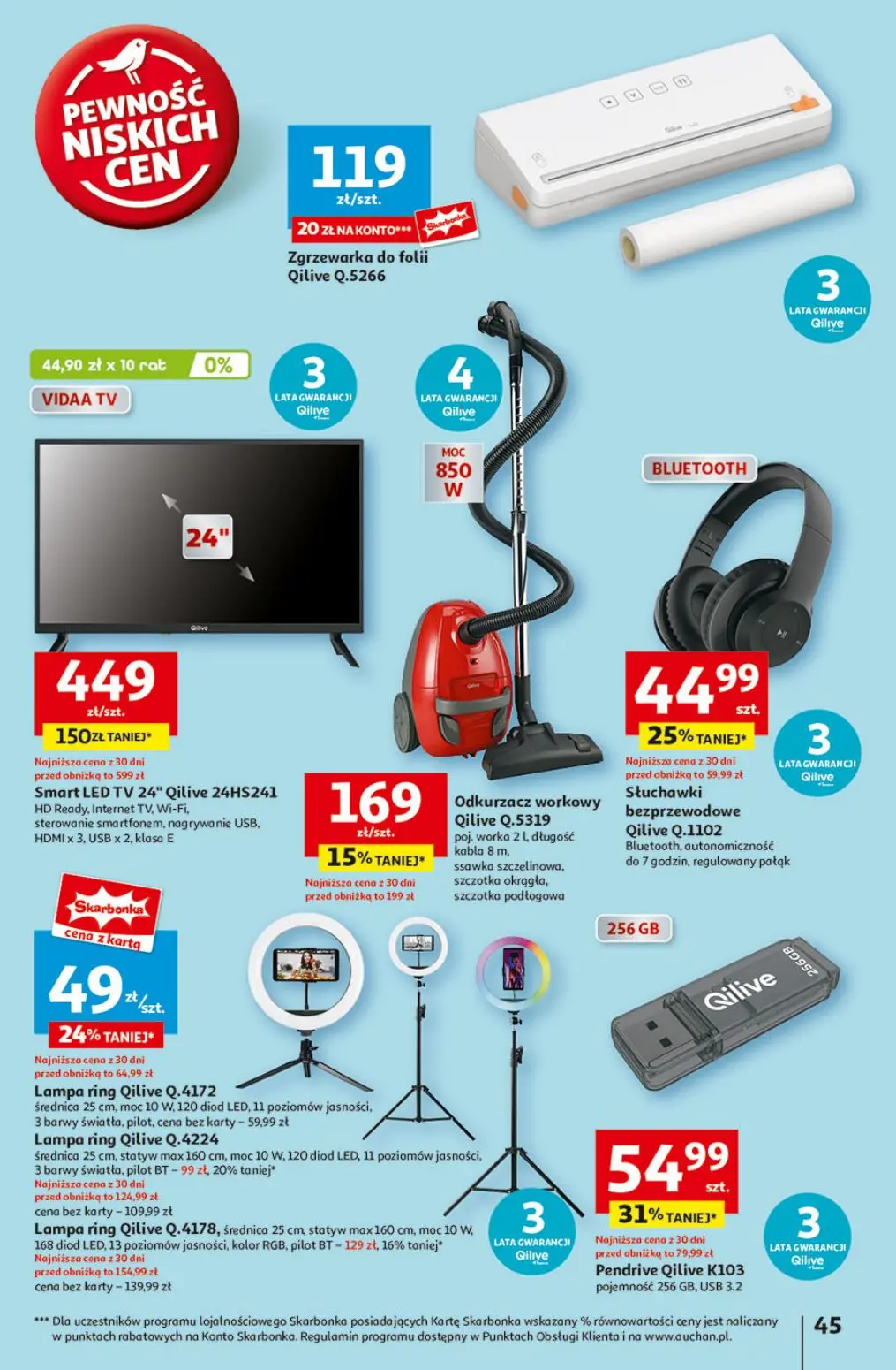 gazetka promocyjna Auchan Pewność niskich cen - Strona 49