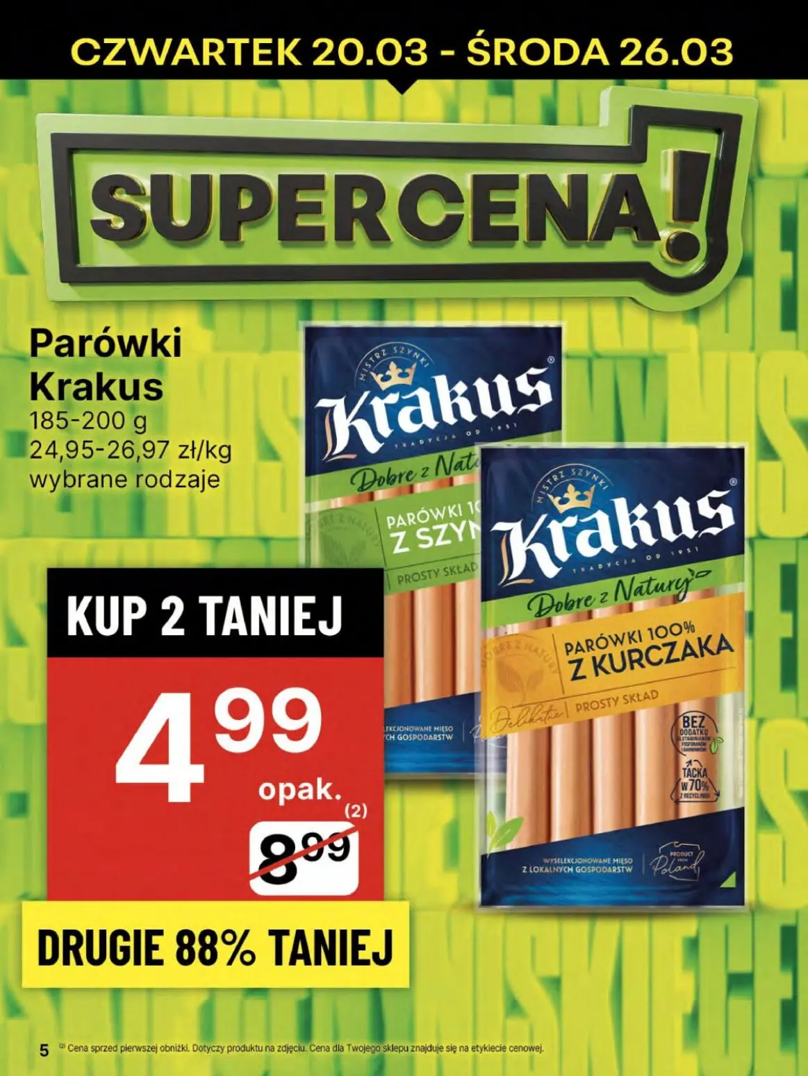 gazetka promocyjna Delikatesy Centrum Od czwartku - Strona 5