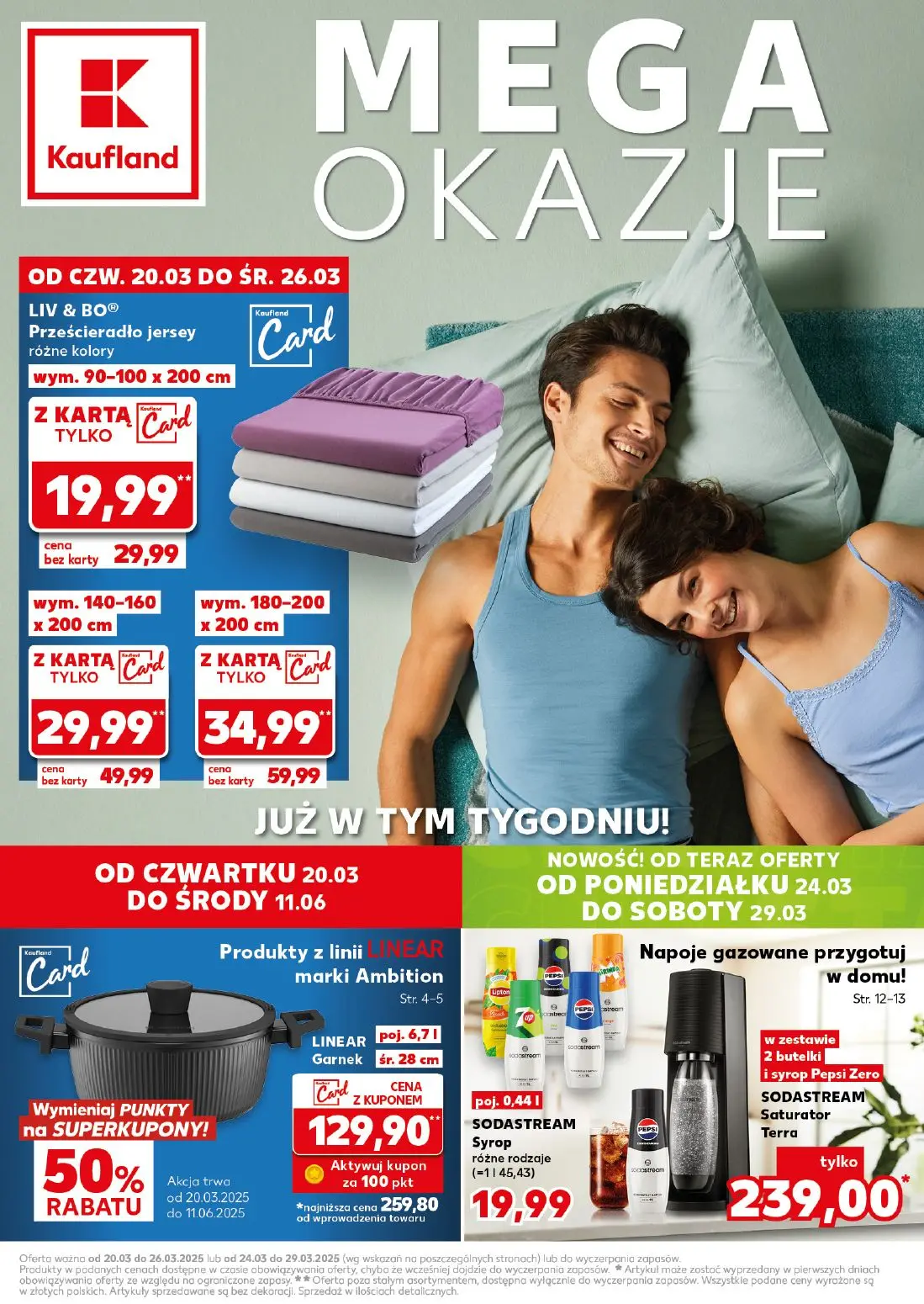 gazetka promocyjna Kaufland Mega okazje - Strona 1