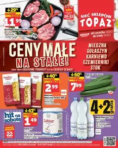 Gazetka promocyjna Topaz, ważna od 2025-03-20 do 2025-03-26.