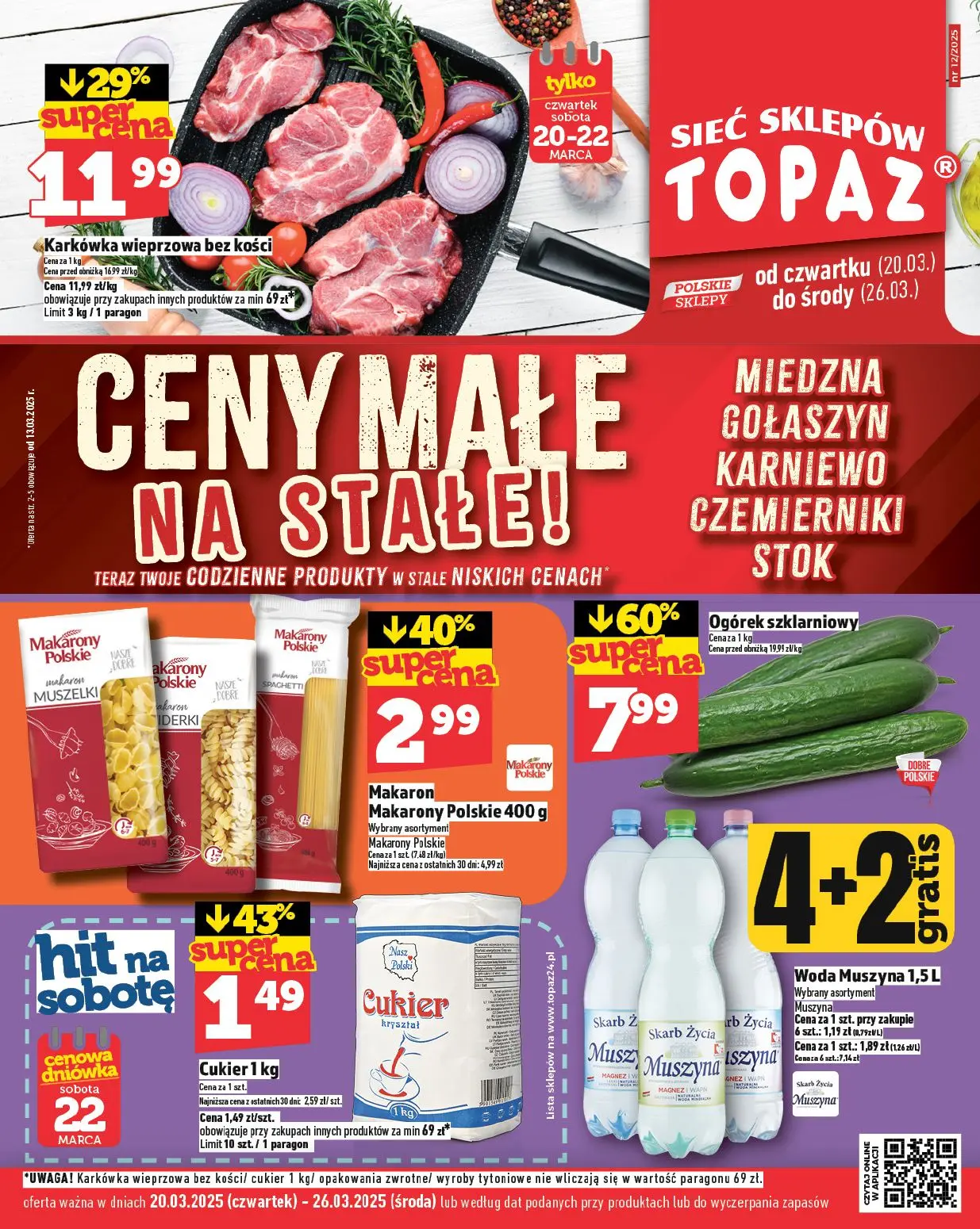 gazetka promocyjna Topaz Ceny małe - Strona 1