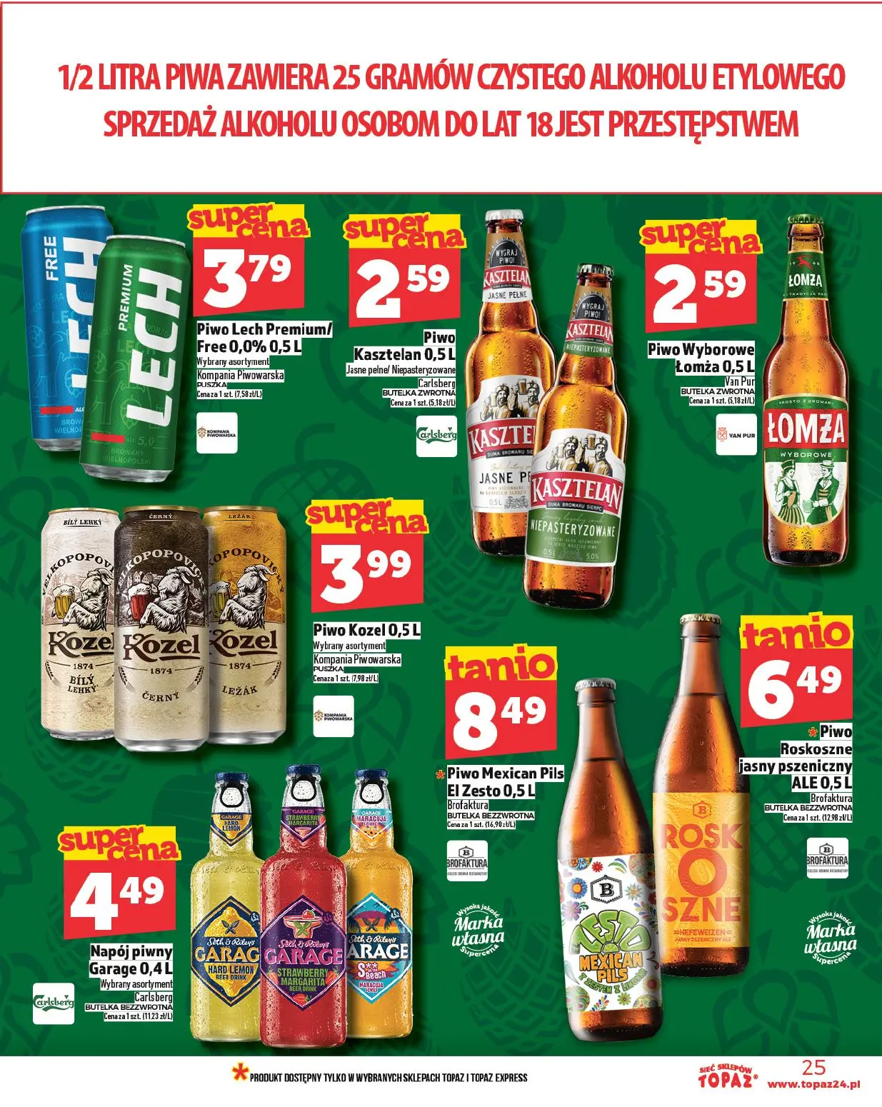 gazetka promocyjna Topaz Ogólna - Strona 25