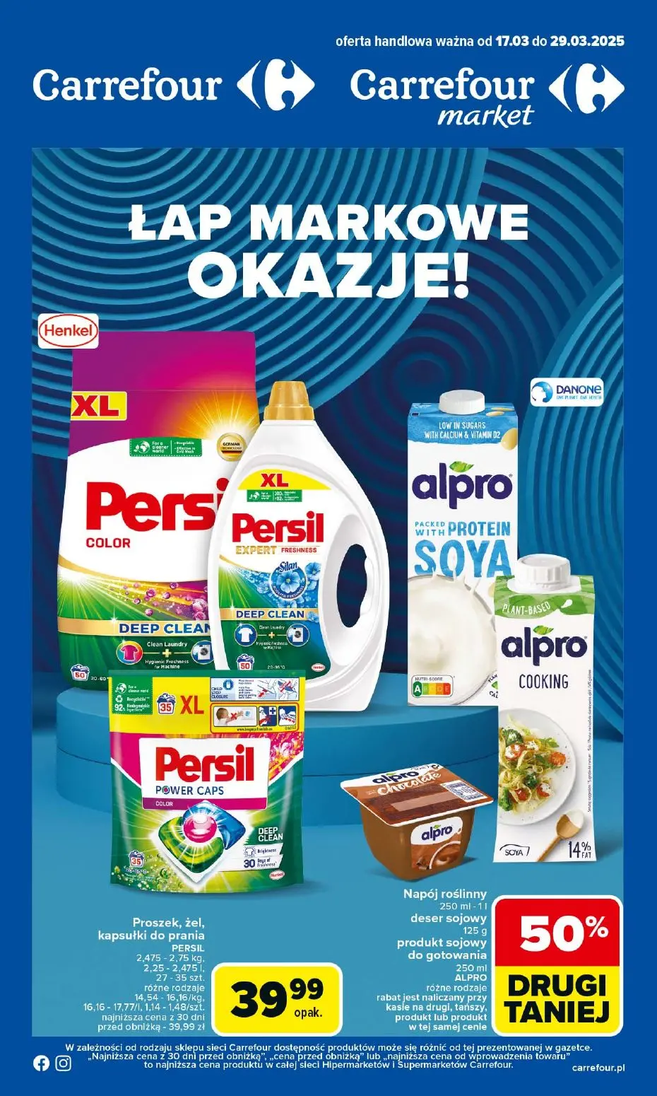 gazetka promocyjna Carrefour Market Łap markowe okazje - Strona 1