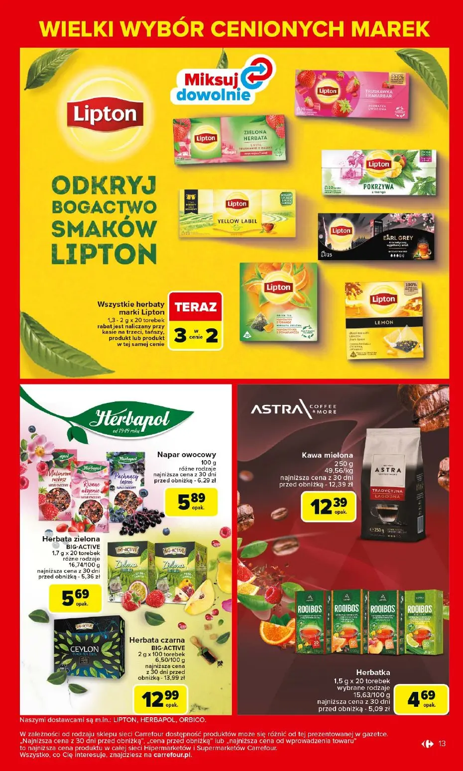 gazetka promocyjna Carrefour Market Łap markowe okazje - Strona 13