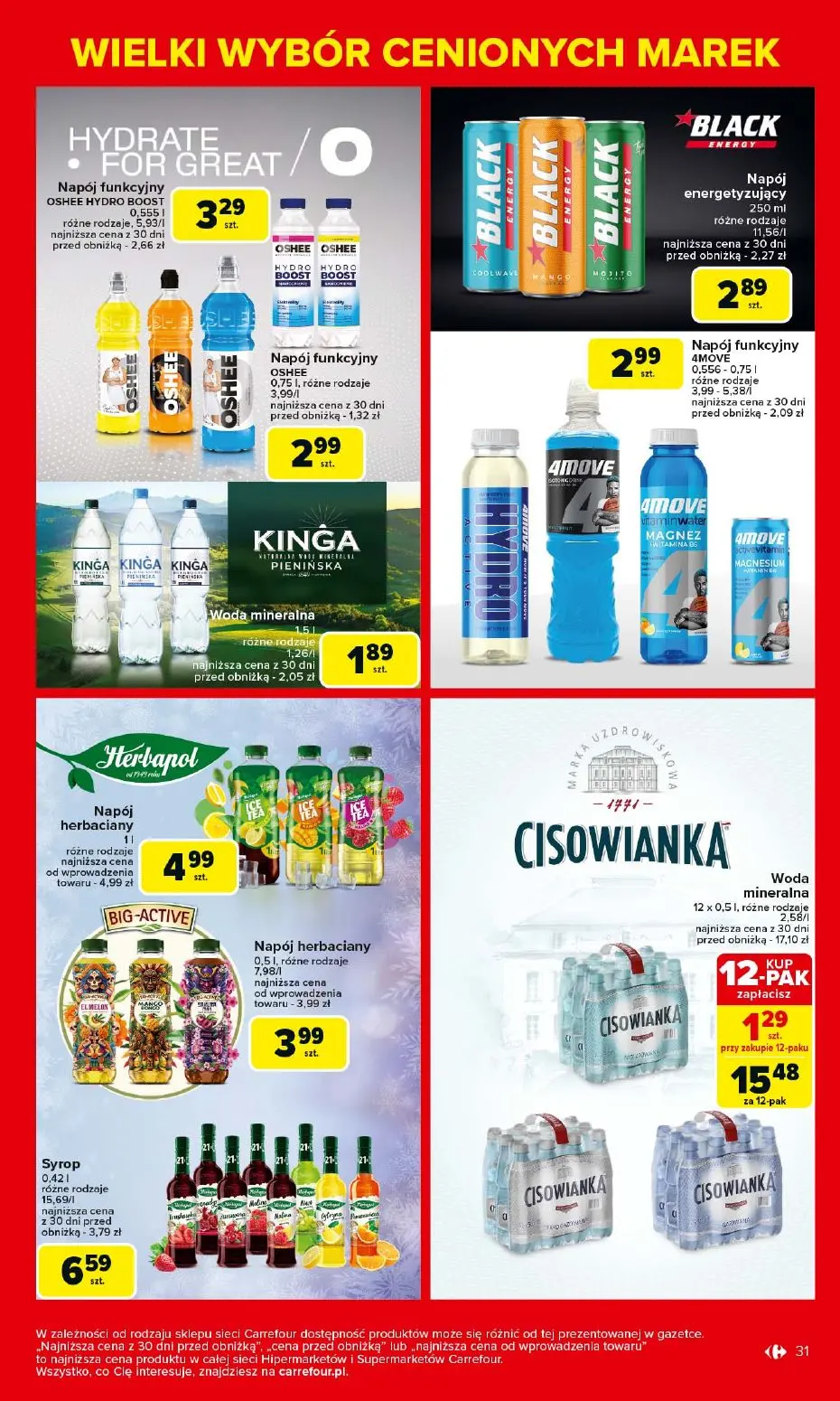 gazetka promocyjna Carrefour Market Łap markowe okazje - Strona 31