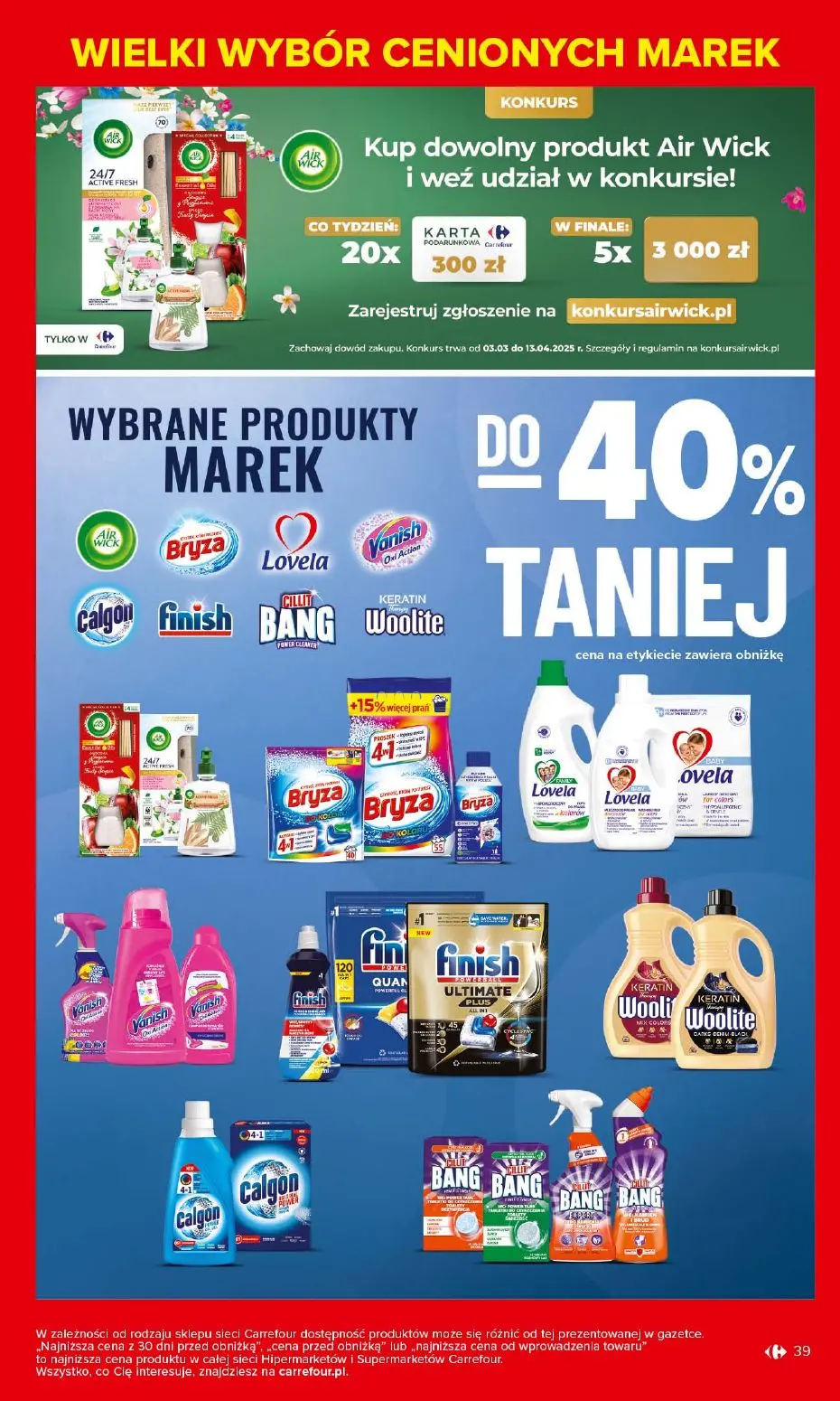 gazetka promocyjna Carrefour Market Łap markowe okazje - Strona 39