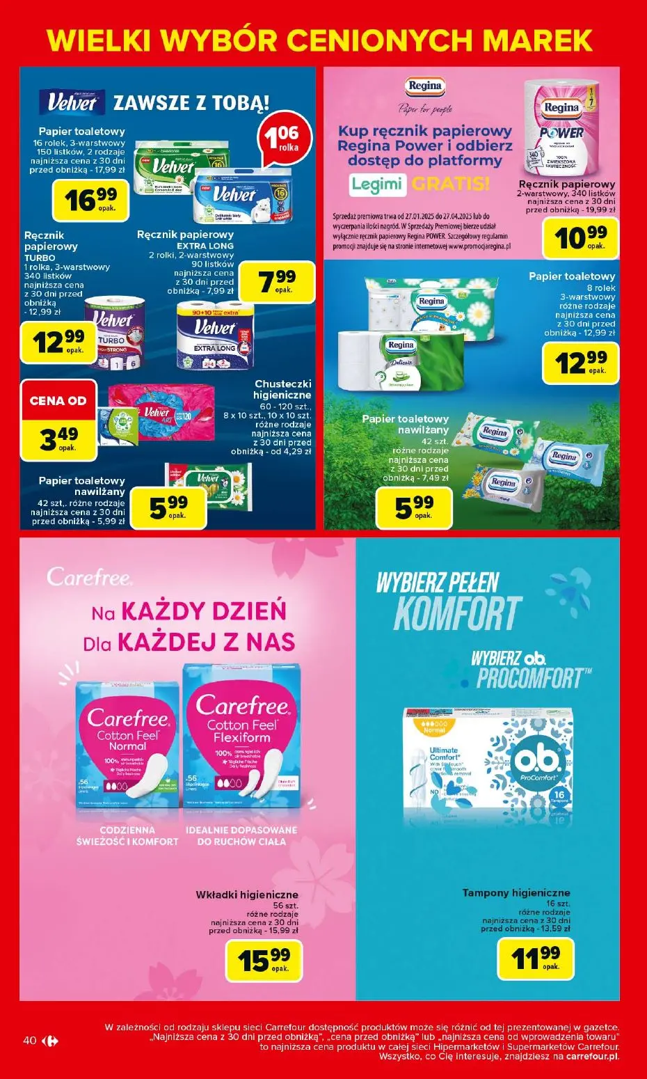 gazetka promocyjna Carrefour Market Łap markowe okazje - Strona 40