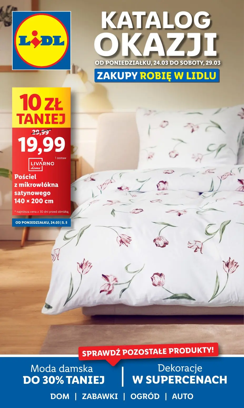 gazetka promocyjna LIDL Katalog okazji - Strona 1