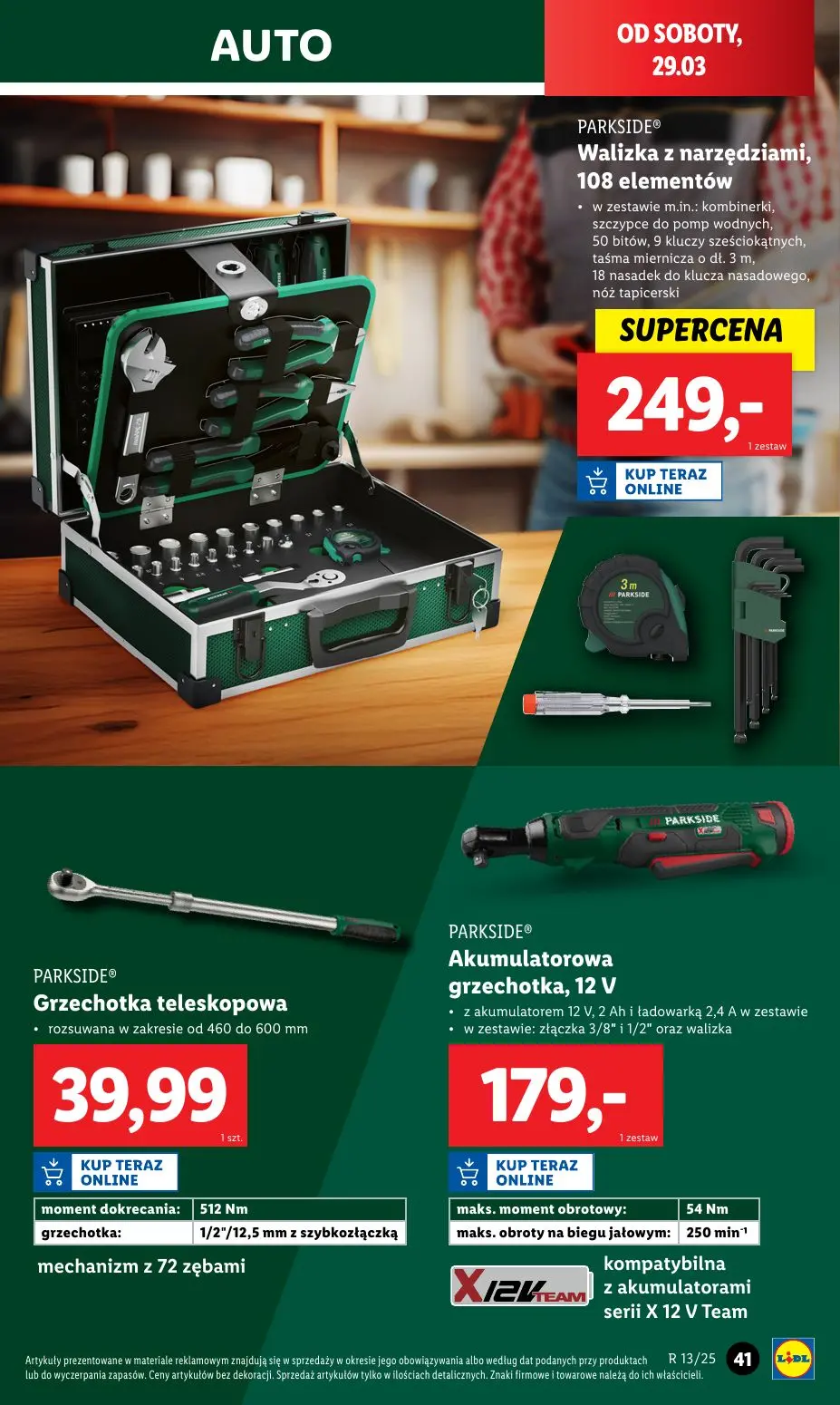 gazetka promocyjna LIDL Katalog okazji - Strona 45