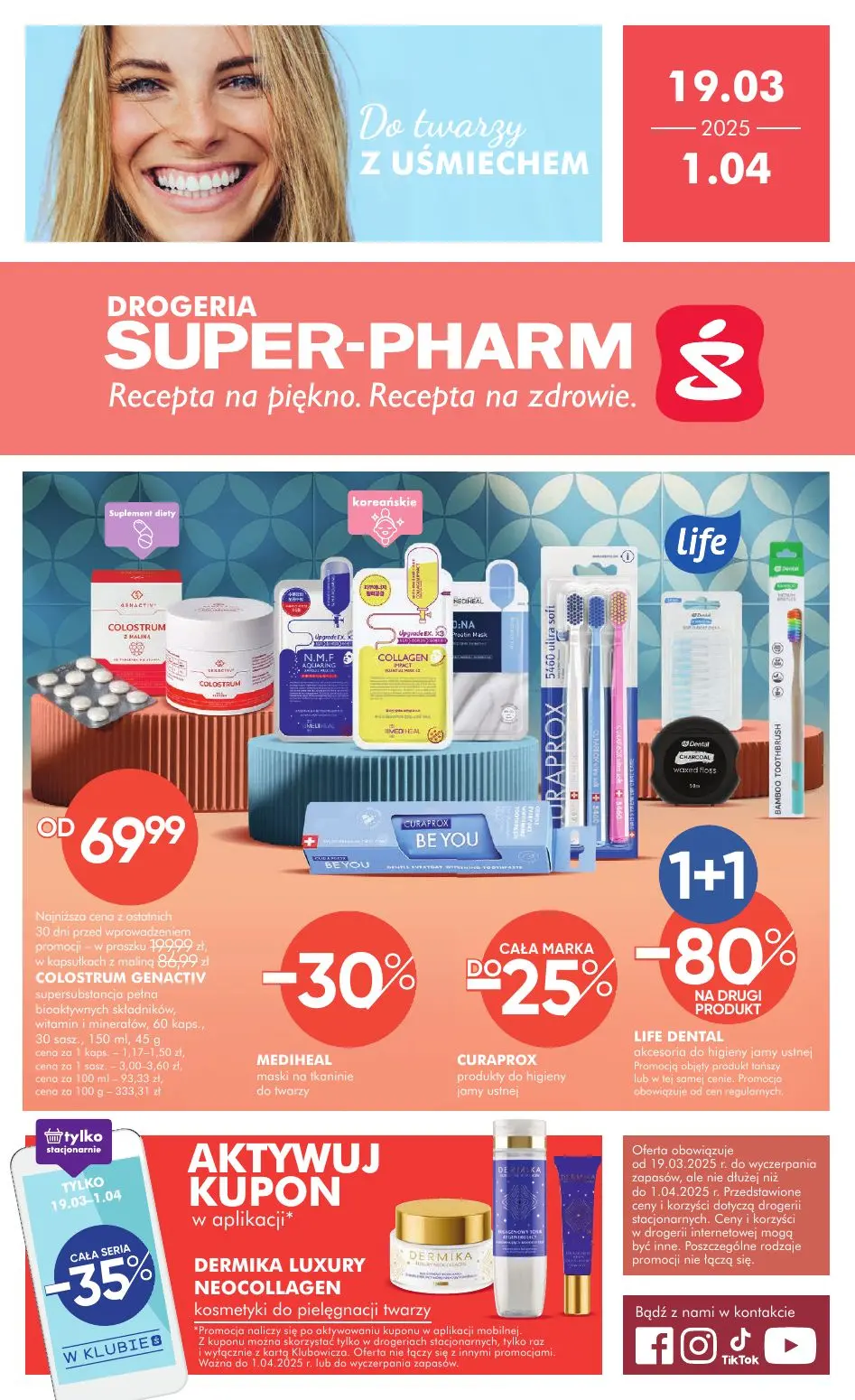 gazetka promocyjna SUPER-PHARM Do twarzy z uśmiechem - Strona 1