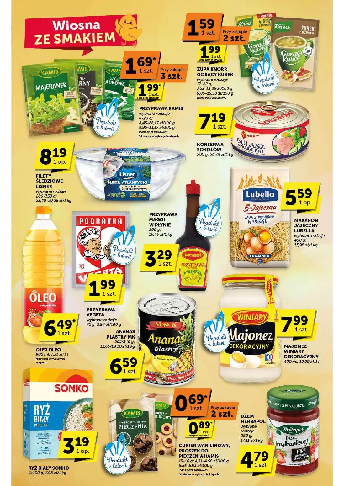 gazetka promocyjna groszek Super market - Strona 9