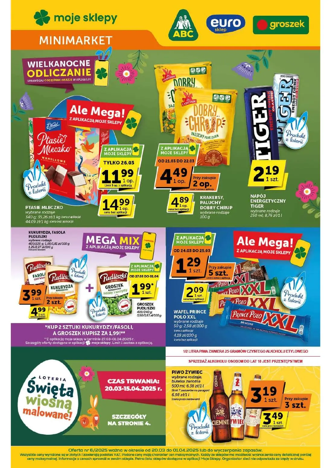 gazetka promocyjna groszek Mini market - Strona 1