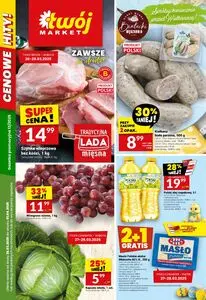 Gazetka promocyjna Twój Market, ważna od 2025-03-26 do 2025-04-01.