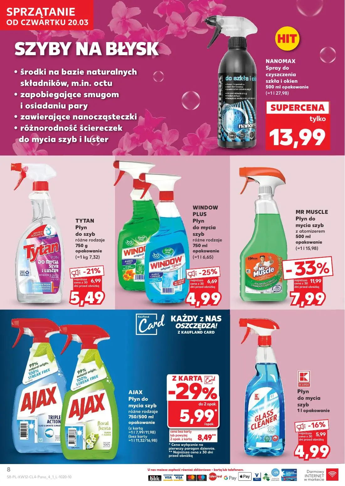 gazetka promocyjna Kaufland Wiosenne porządki - Strona 8