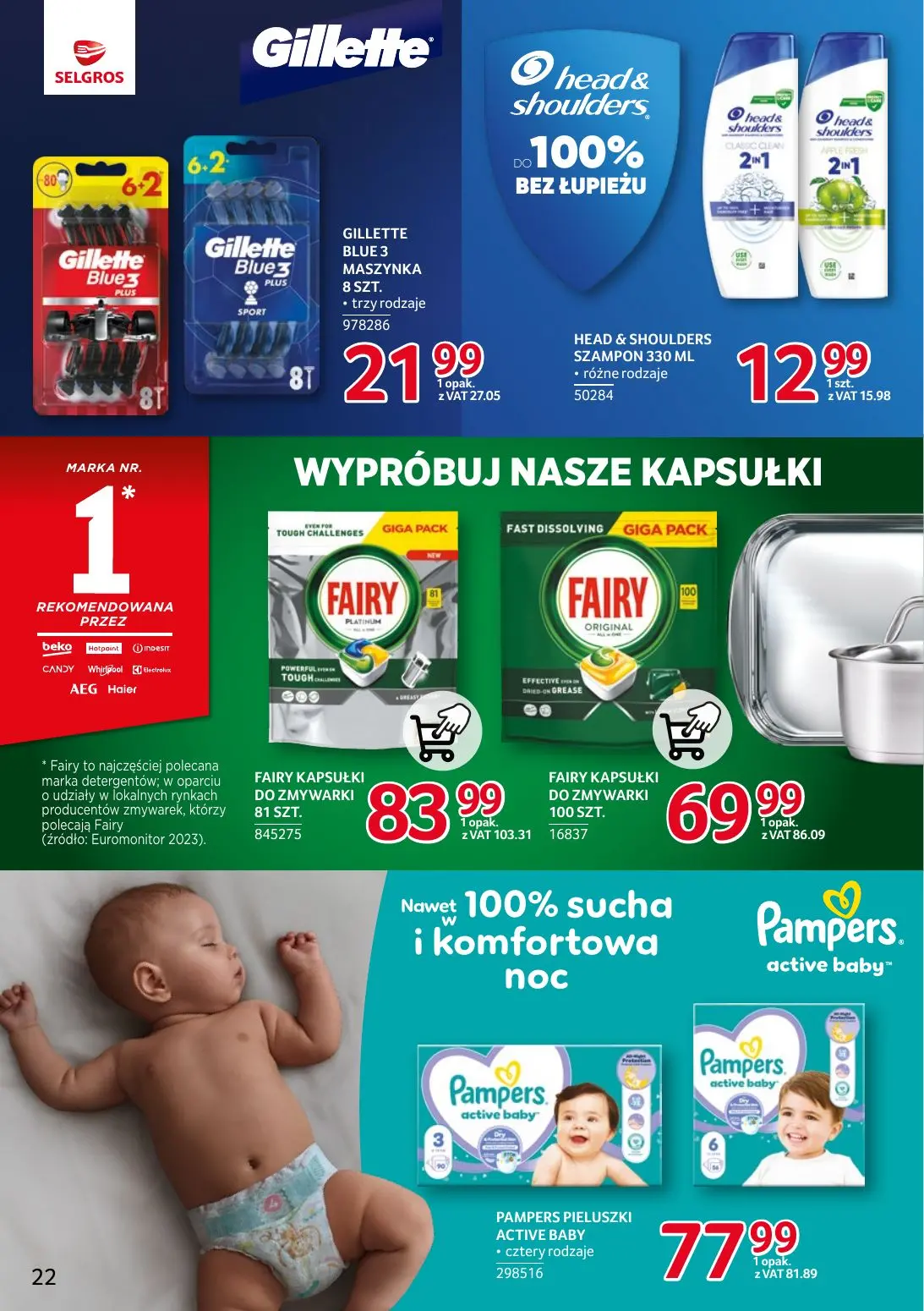 gazetka promocyjna SELGROS Markowe Produkty - Strona 22