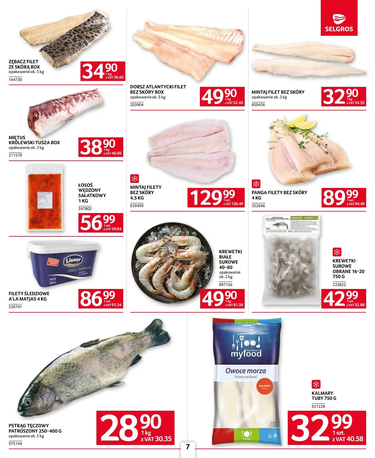 gazetka promocyjna SELGROS Oferta dla gastronomii - Strona 7