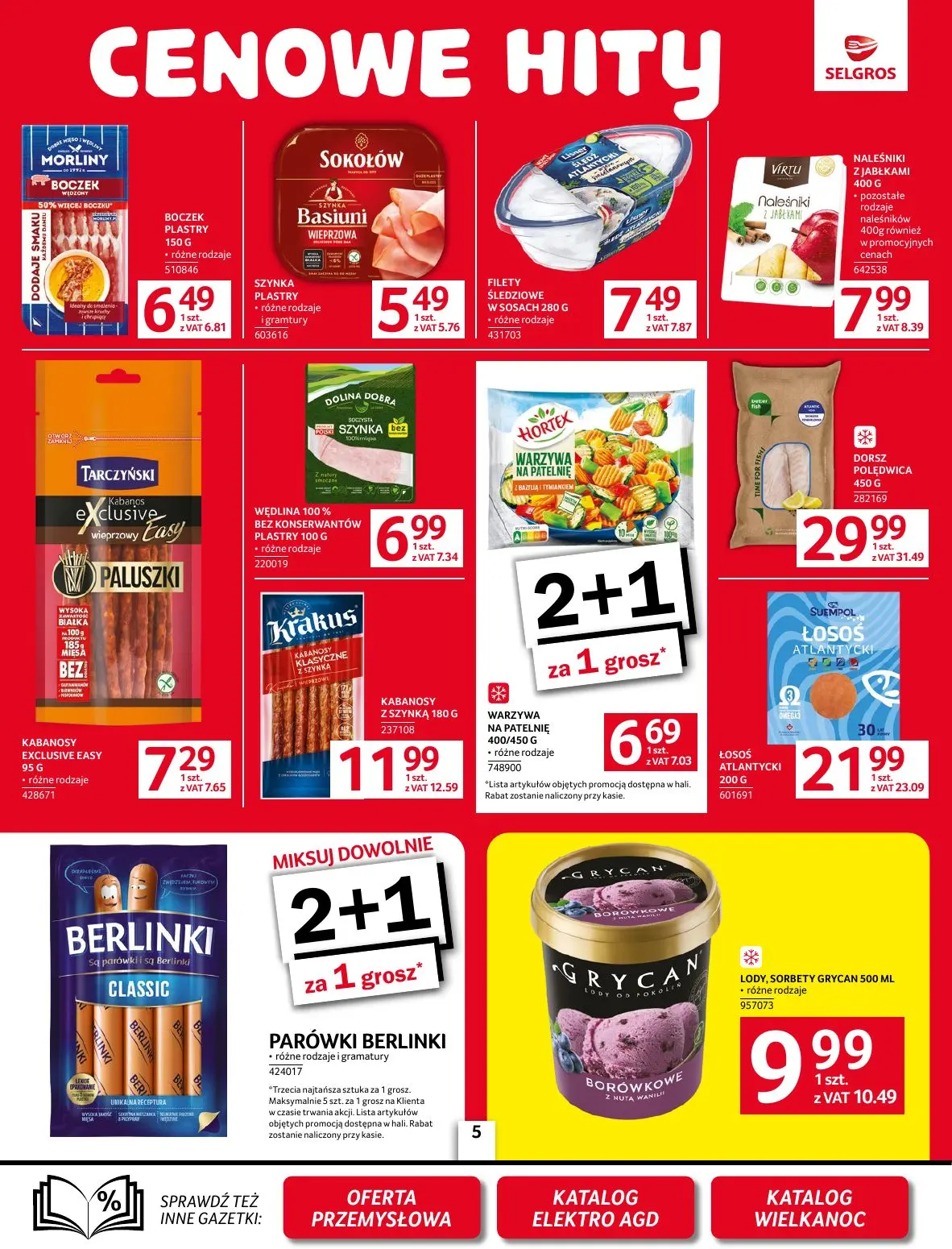 gazetka promocyjna SELGROS Oferta Spożywcza - Strona 5