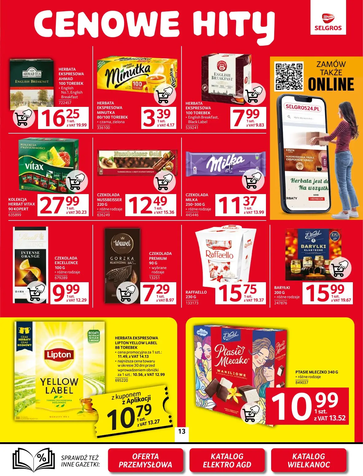 gazetka promocyjna SELGROS Oferta Spożywcza - Strona 13