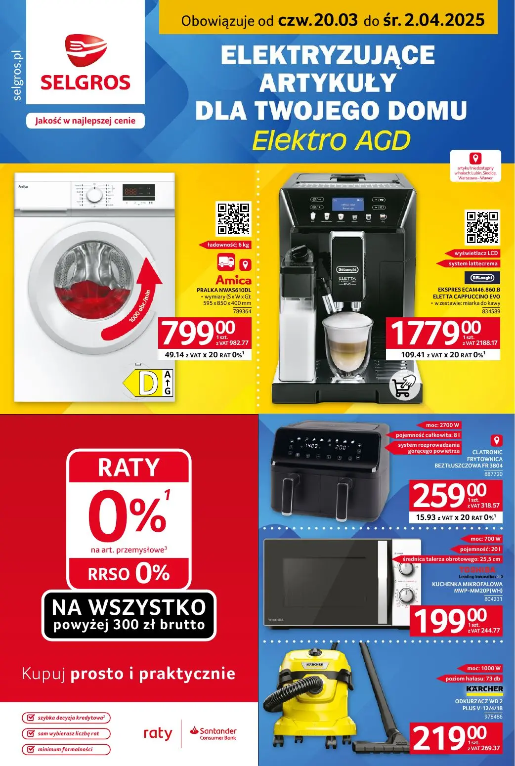 gazetka promocyjna SELGROS Katalog Elektro AGD - Strona 1