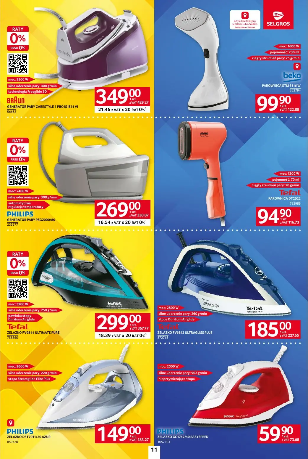 gazetka promocyjna SELGROS Katalog Elektro AGD - Strona 11