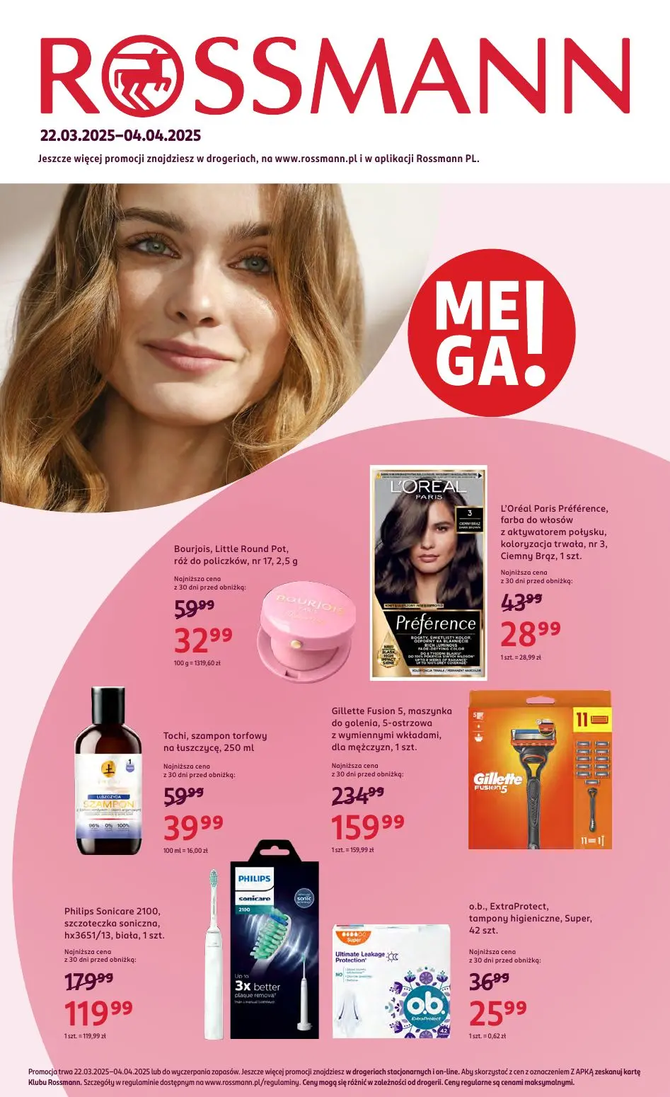 gazetka promocyjna ROSSMANN MEGA! - Strona 1