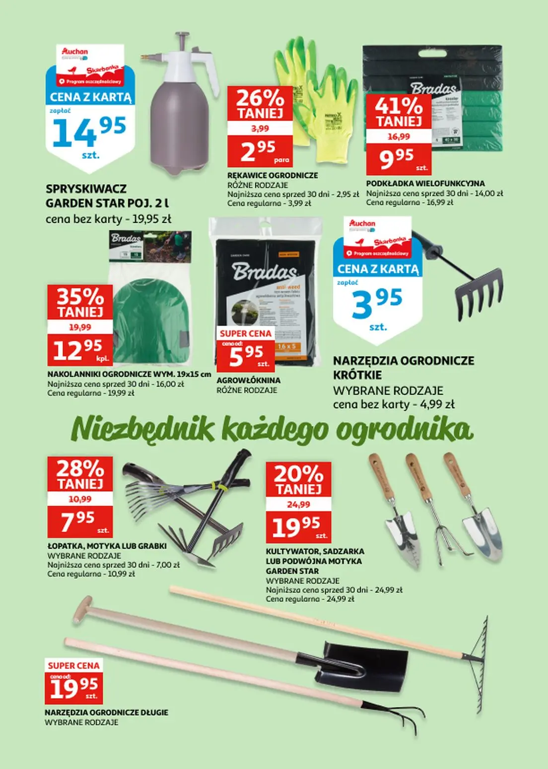 gazetka promocyjna Auchan Zielona Góra - katalog ogród i rower - Strona 2