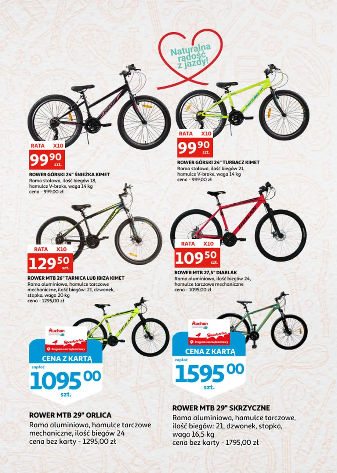 gazetka promocyjna Auchan Zielona Góra - katalog ogród i rower - Strona 17