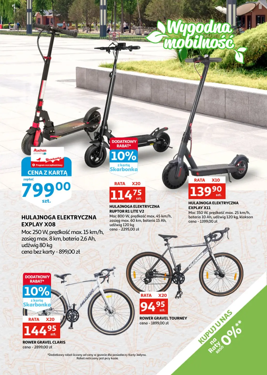 gazetka promocyjna Auchan Zielona Góra - katalog ogród i rower - Strona 18