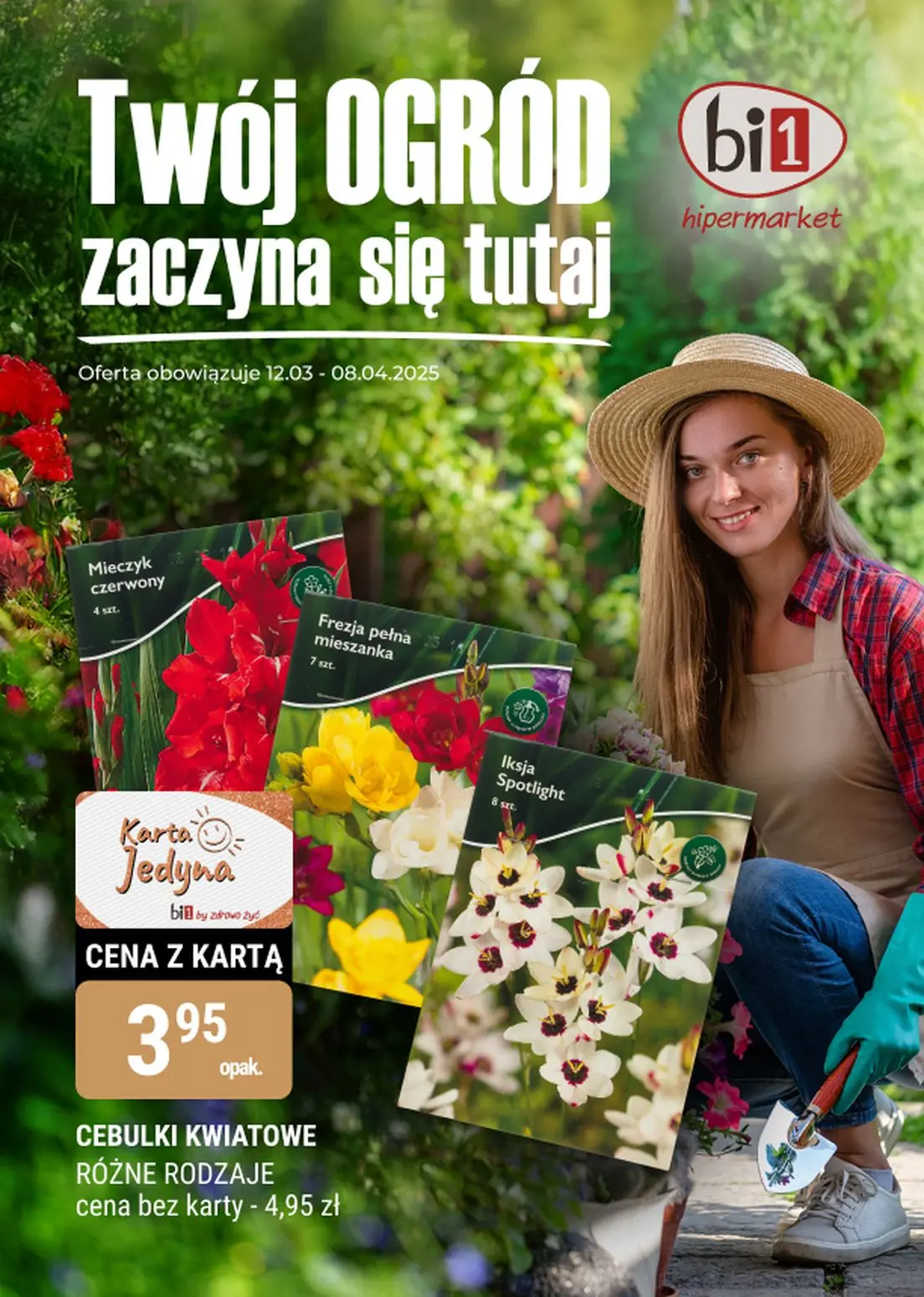 gazetka promocyjna bi1 Katalog - ogród i rower - Strona 1