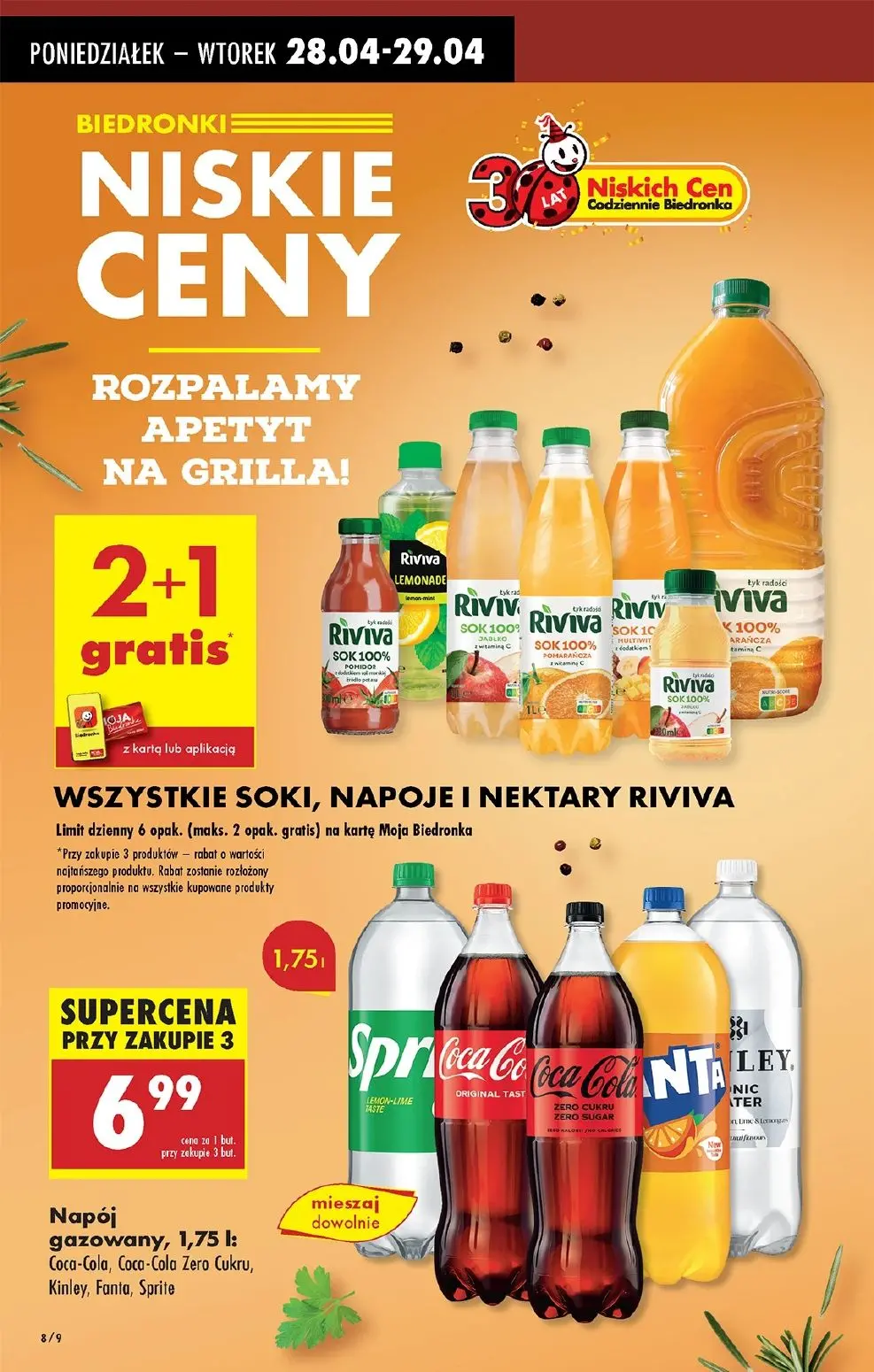 gazetka promocyjna Biedronka Od poniedziałku - Strona 10