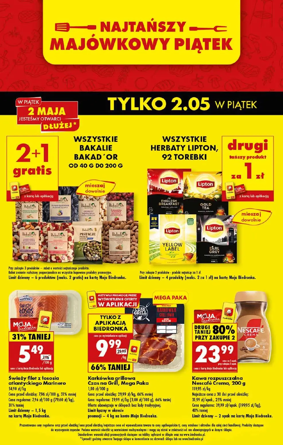 gazetka promocyjna Biedronka Najtańszy piątek - Strona 1