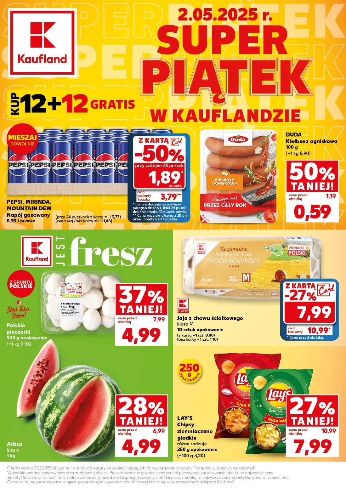 gazetka promocyjna Kaufland Super piątek - Strona 1
