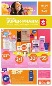 Gazetka promocyjna SUPER-PHARM, ważna od 2025-04-18 do 2025-05-04.