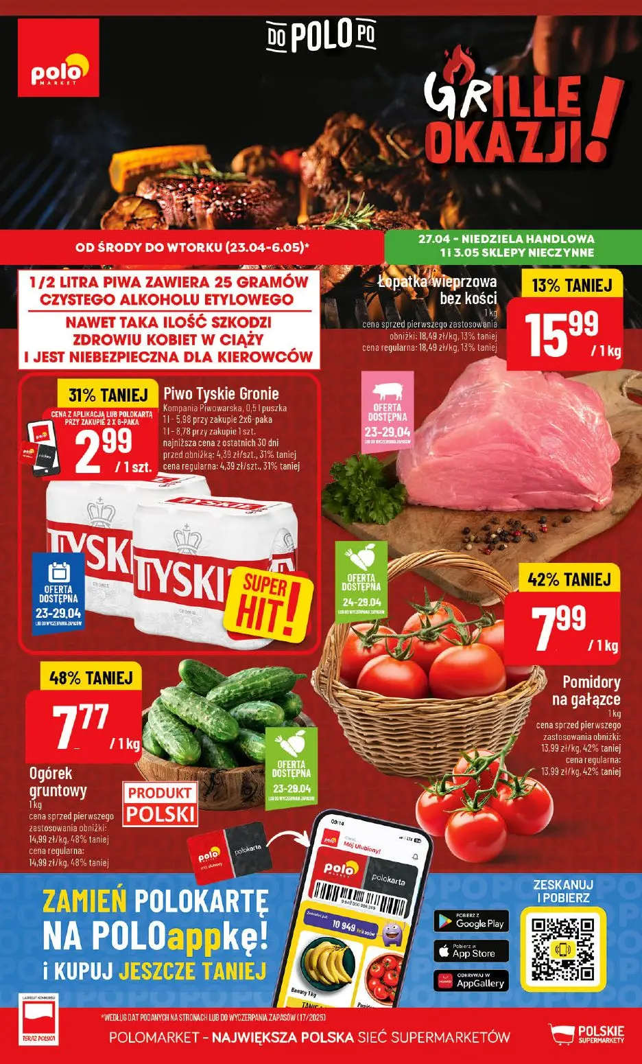 gazetka promocyjna POLOmarket Do Polo po Grille okazji! - Strona 1