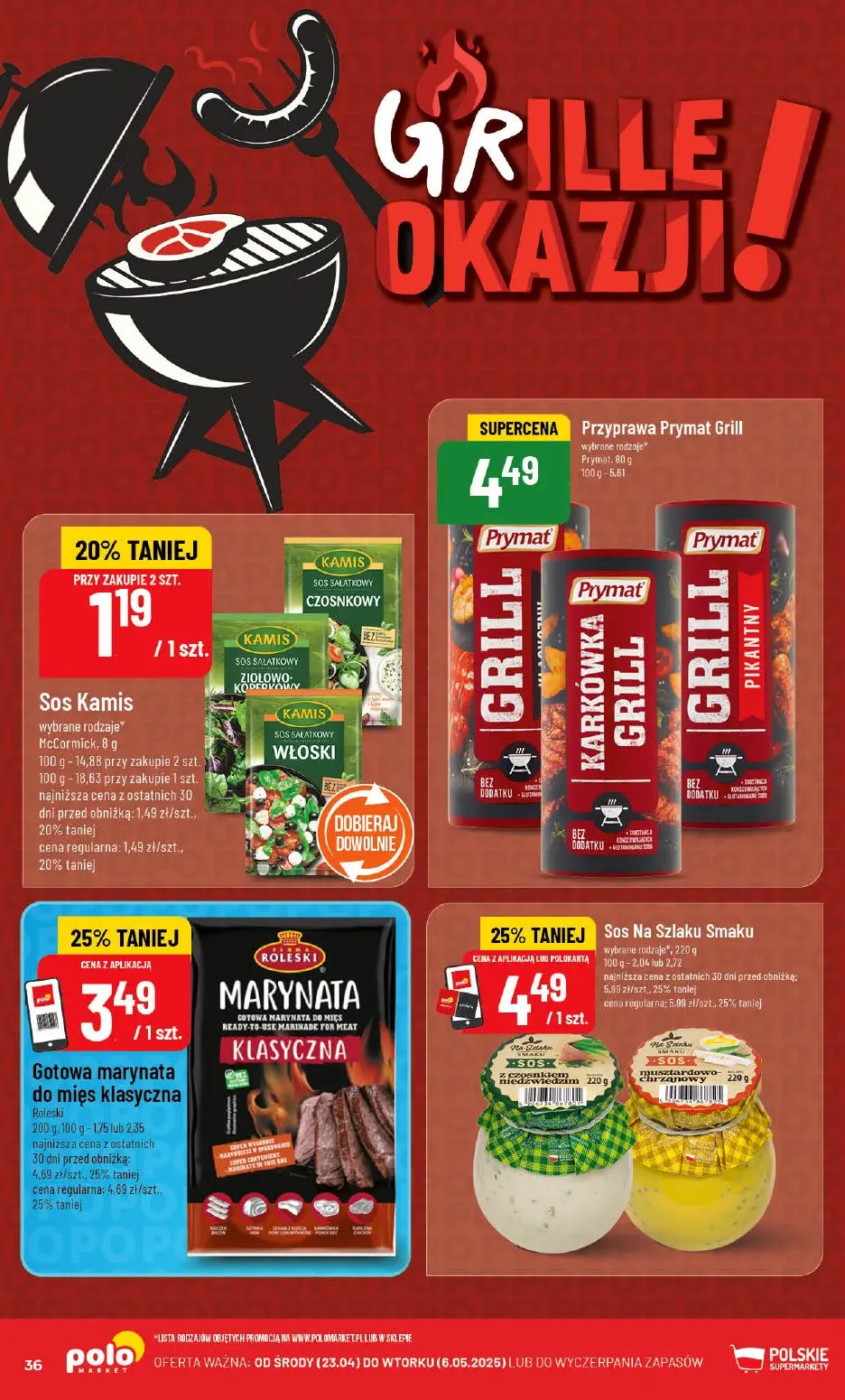 gazetka promocyjna POLOmarket Do Polo po Grille okazji! - Strona 36