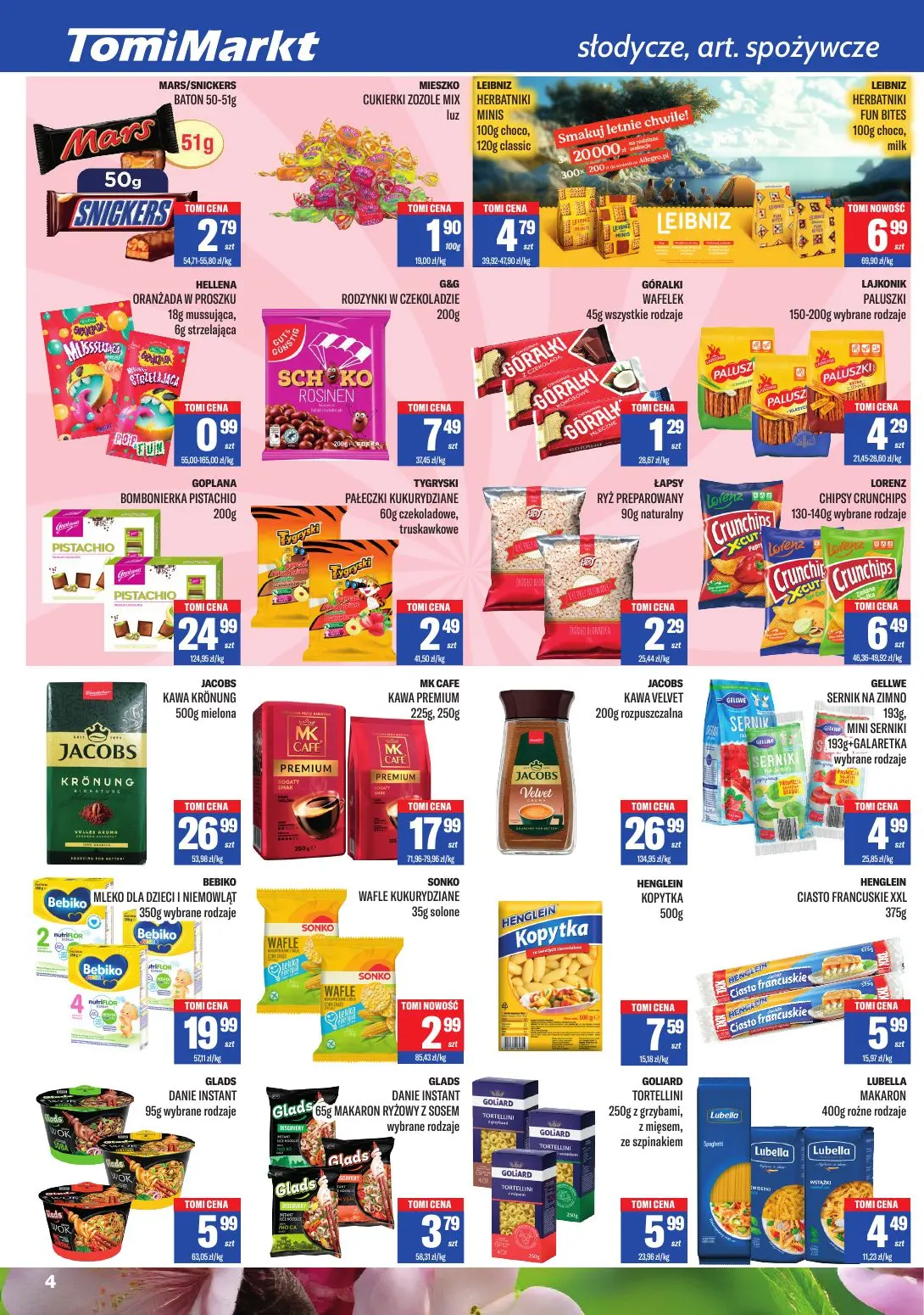 gazetka promocyjna Tomi Markt Twój sklep na co dzień - Strona 4
