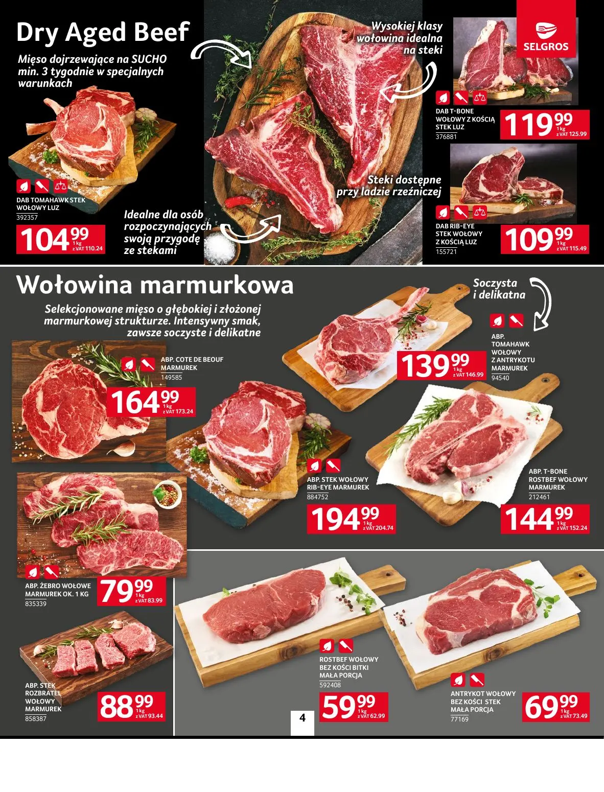 gazetka promocyjna SELGROS Oferta spożywcza - Strona 4